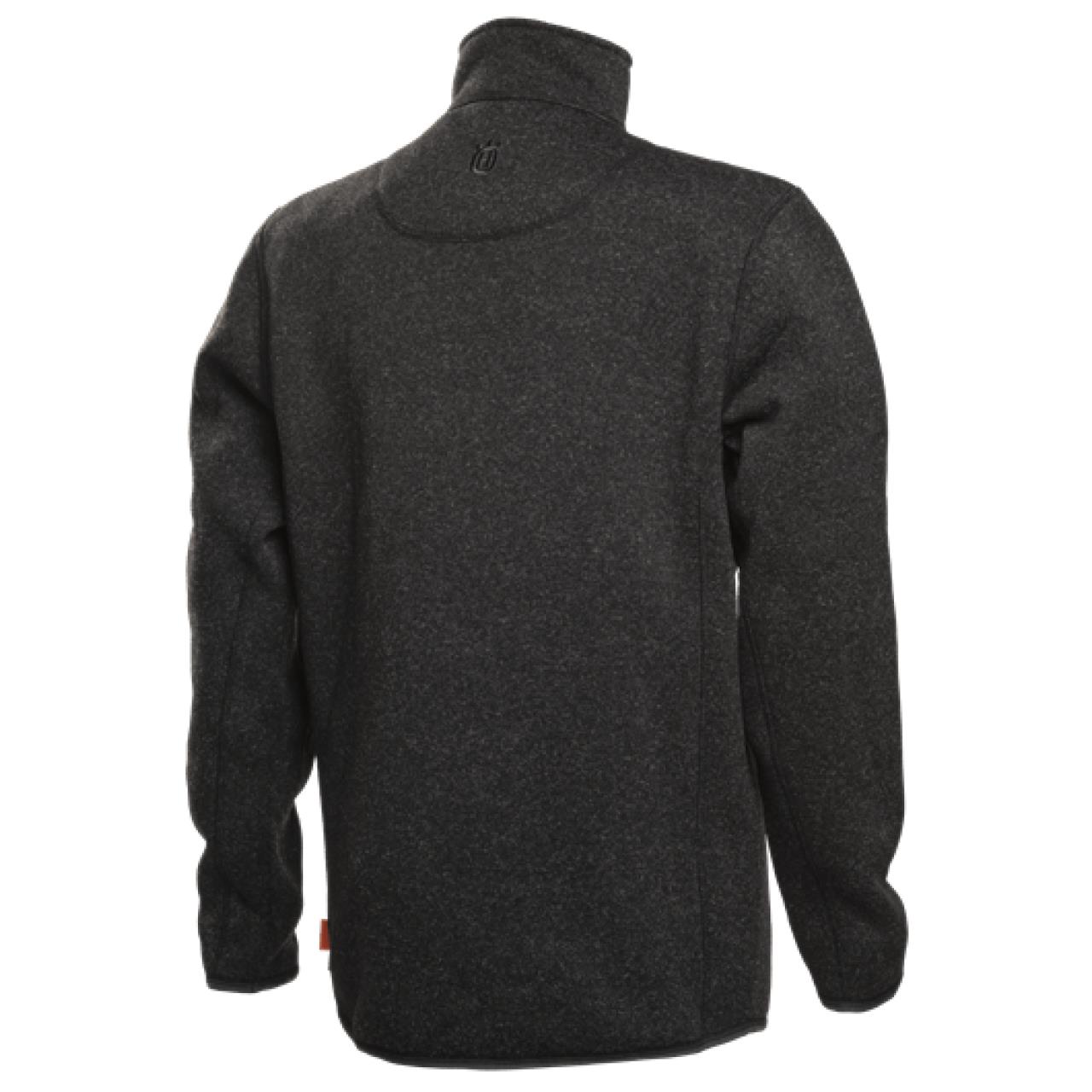 Fleecejacke granitgrau